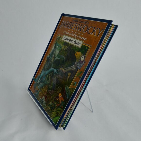 Jabberwocky A Book of Brillig Dioramas Graeme Base Book - Picture 3 of 7